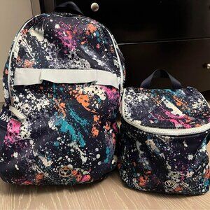 Ivivva Backpack and Lunch Bag Set